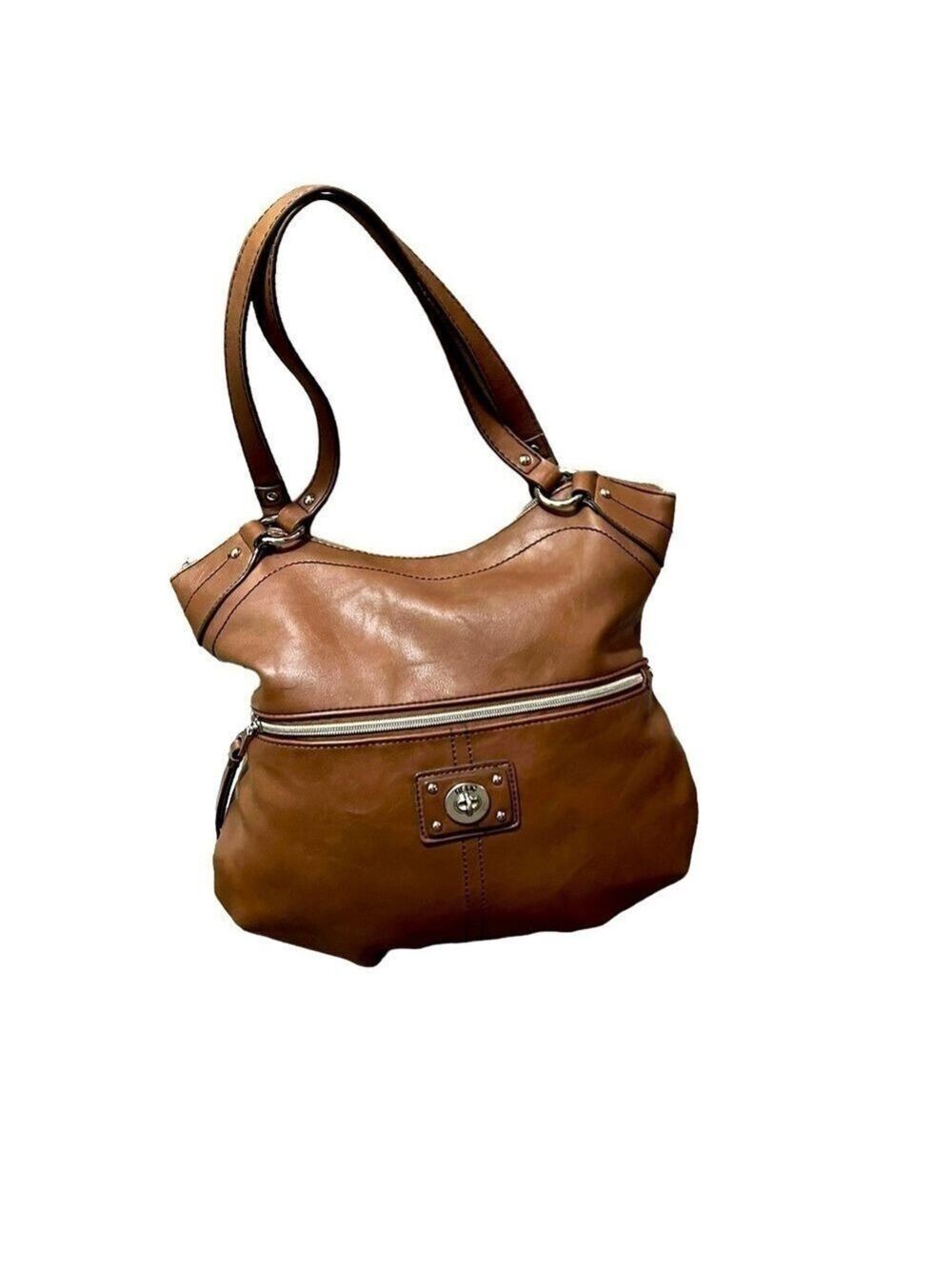 Relic Cognac Hobo Shoulder Bag